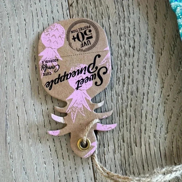 Sweet Pineapple Mermaid One Piece Swimsuit Size 18months - Picture 3 of 4